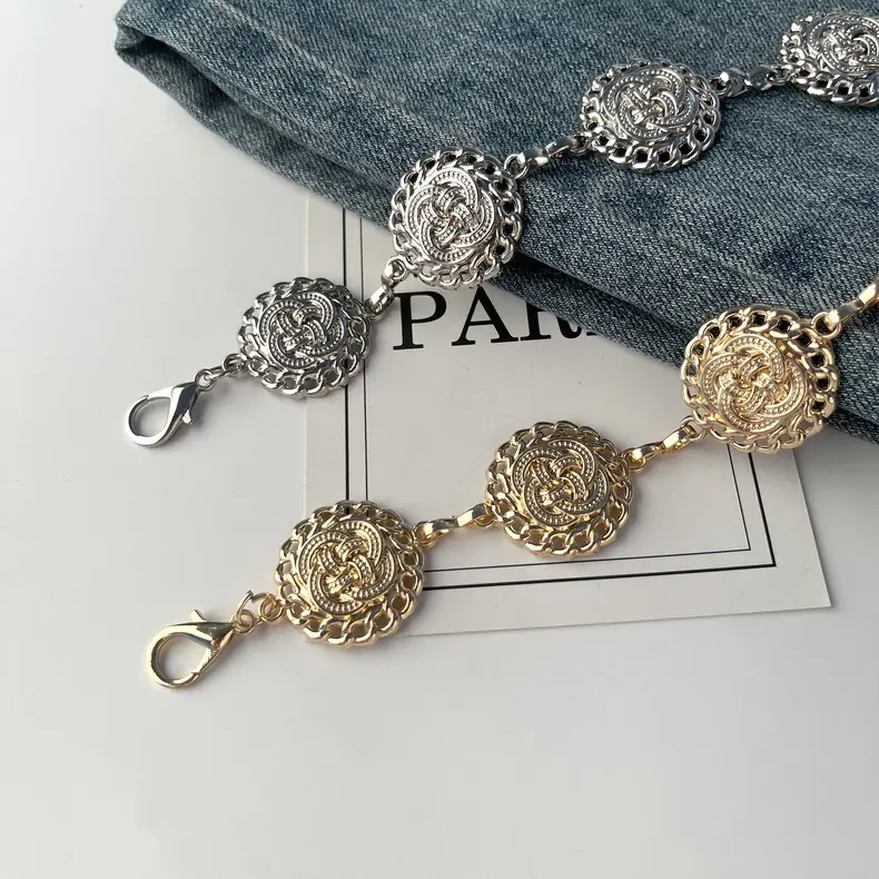 Vintage Ethnic Metal Waist Chain for Women — feature 11