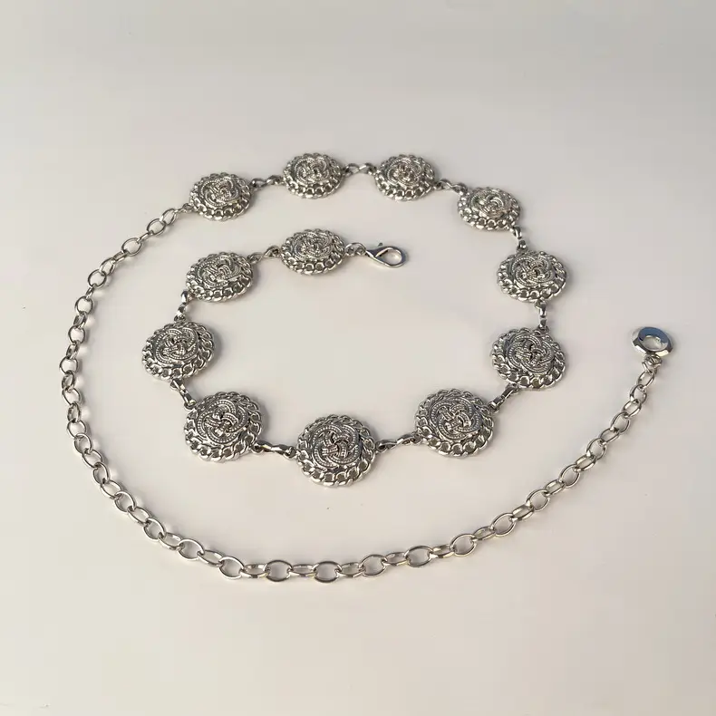 Vintage Ethnic Metal Waist Chain for Women — feature 8