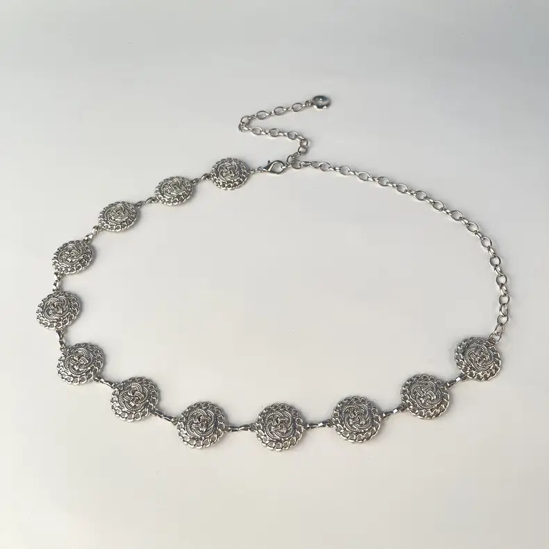 Vintage Ethnic Metal Waist Chain for Women — feature 9