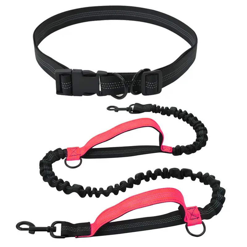 Dog Running Leash Outdoor Walking Dog Riot Retractable Leash Free Hands Running Leash Belt - Image 2