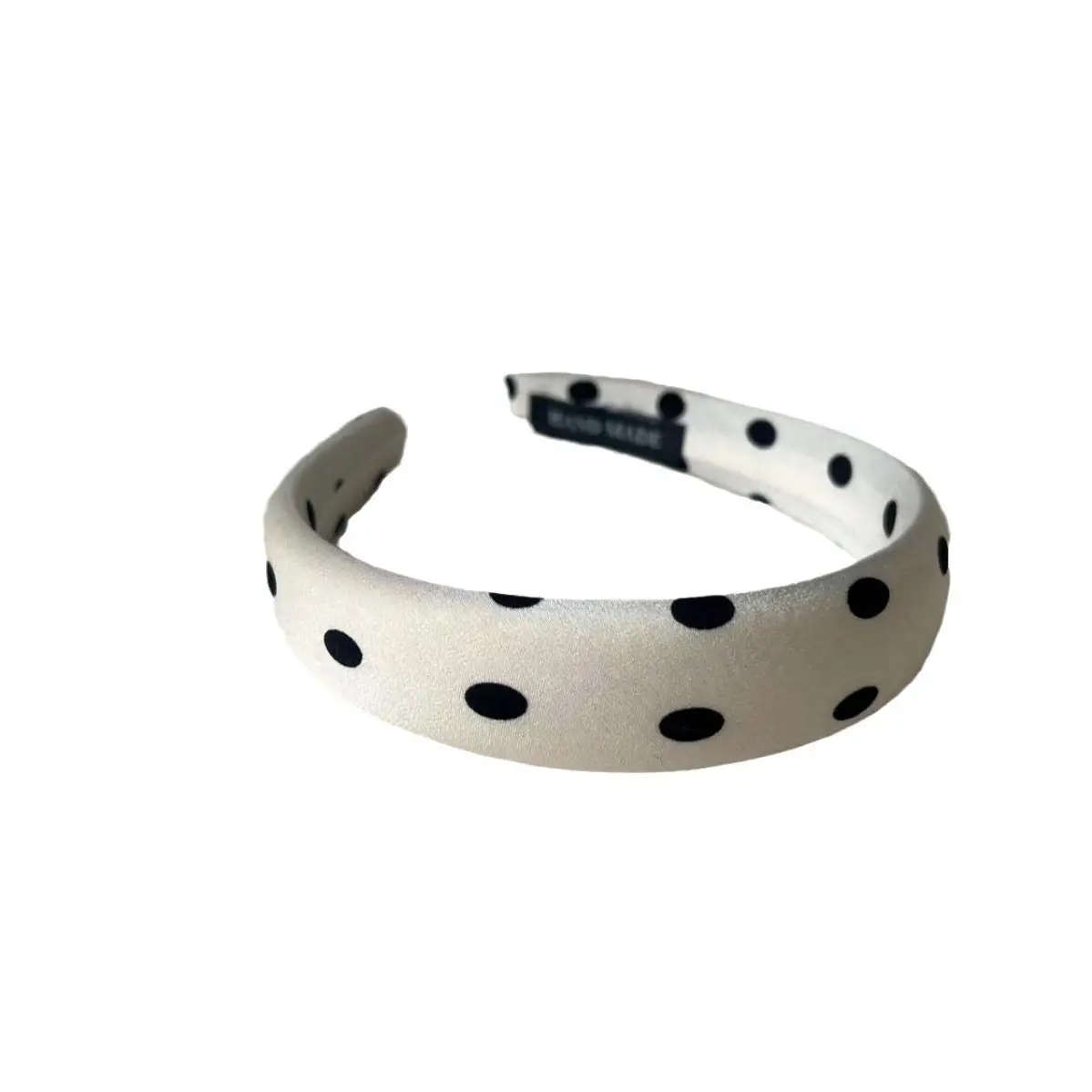 Black Wave Dot Hair Hoop for Women - Image 7