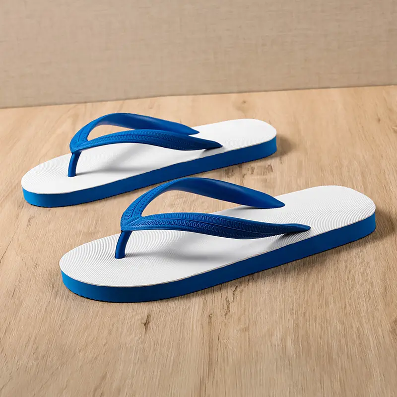 Men's Black Slip-On Casual Flip Flops Summer Wear - Image 3