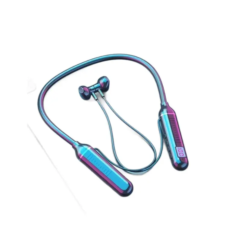 Neck-Hanging Bluetooth Headset with Digital Display - Image 6