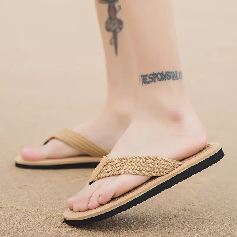 Flip-flops Men's Clip Casual Soft Bottom Casual Outdoor Wear Summer Lightweight Wear-resistant Beach Sandals - Image 9