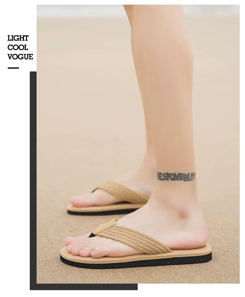Flip-flops Men's Clip Casual Soft Bottom Casual Outdoor Wear Summer Lightweight Wear-resistant Beach Sandals — feature 10