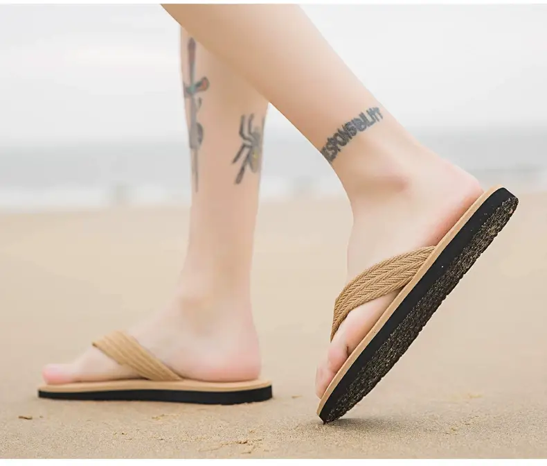 Flip-flops Men's Clip Casual Soft Bottom Casual Outdoor Wear Summer Lightweight Wear-resistant Beach Sandals — feature 11