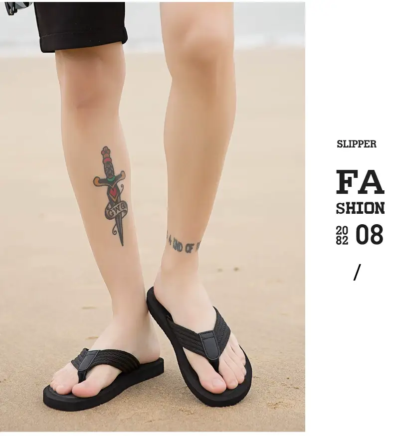 Flip-flops Men's Clip Casual Soft Bottom Casual Outdoor Wear Summer Lightweight Wear-resistant Beach Sandals — feature 12
