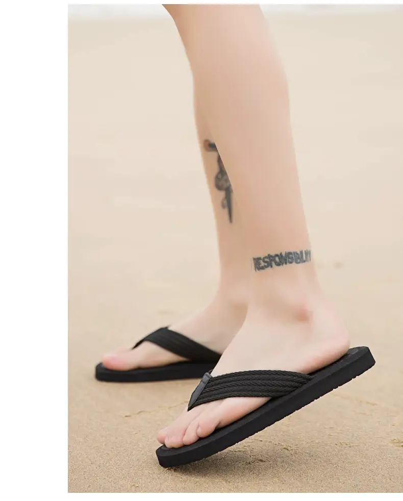 Flip-flops Men's Clip Casual Soft Bottom Casual Outdoor Wear Summer Lightweight Wear-resistant Beach Sandals — feature 13