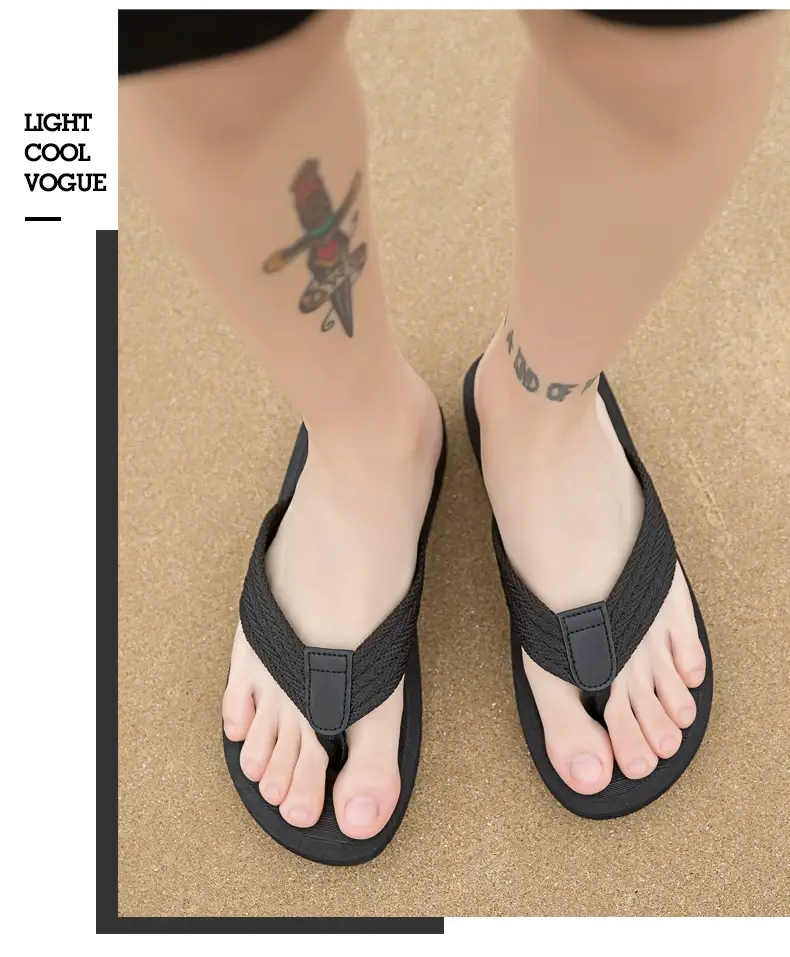 Flip-flops Men's Clip Casual Soft Bottom Casual Outdoor Wear Summer Lightweight Wear-resistant Beach Sandals — feature 14
