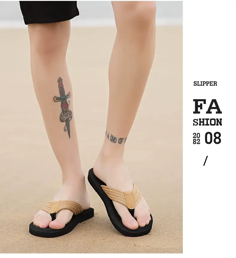 Flip-flops Men's Clip Casual Soft Bottom Casual Outdoor Wear Summer Lightweight Wear-resistant Beach Sandals — feature 17