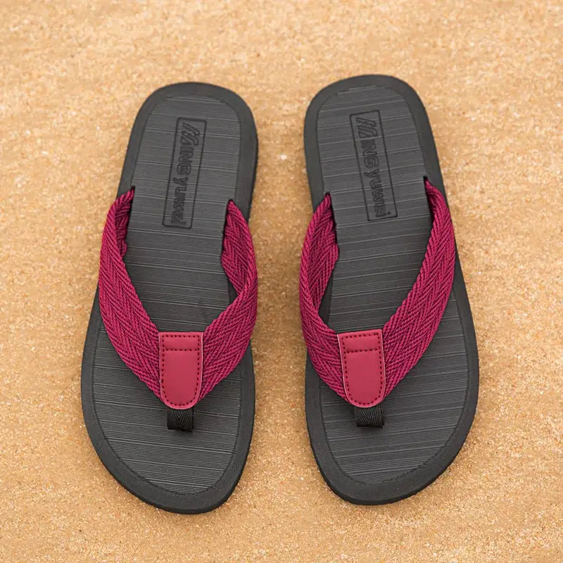 Flip-flops Men's Clip Casual Soft Bottom Casual Outdoor Wear Summer Lightweight Wear-resistant Beach Sandals — feature 28