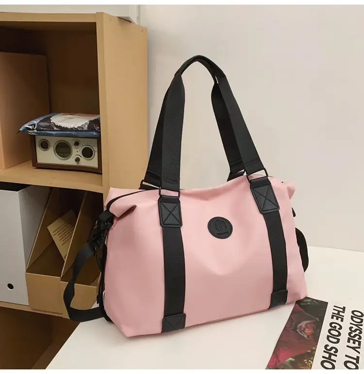 Lightweight Satchel Travel Bag Black Shoulder Crossbody Sports Storage — feature 37