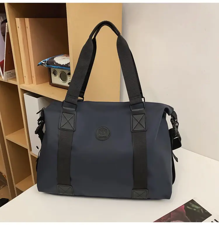 Lightweight Satchel Travel Bag Black Shoulder Crossbody Sports Storage — feature 40