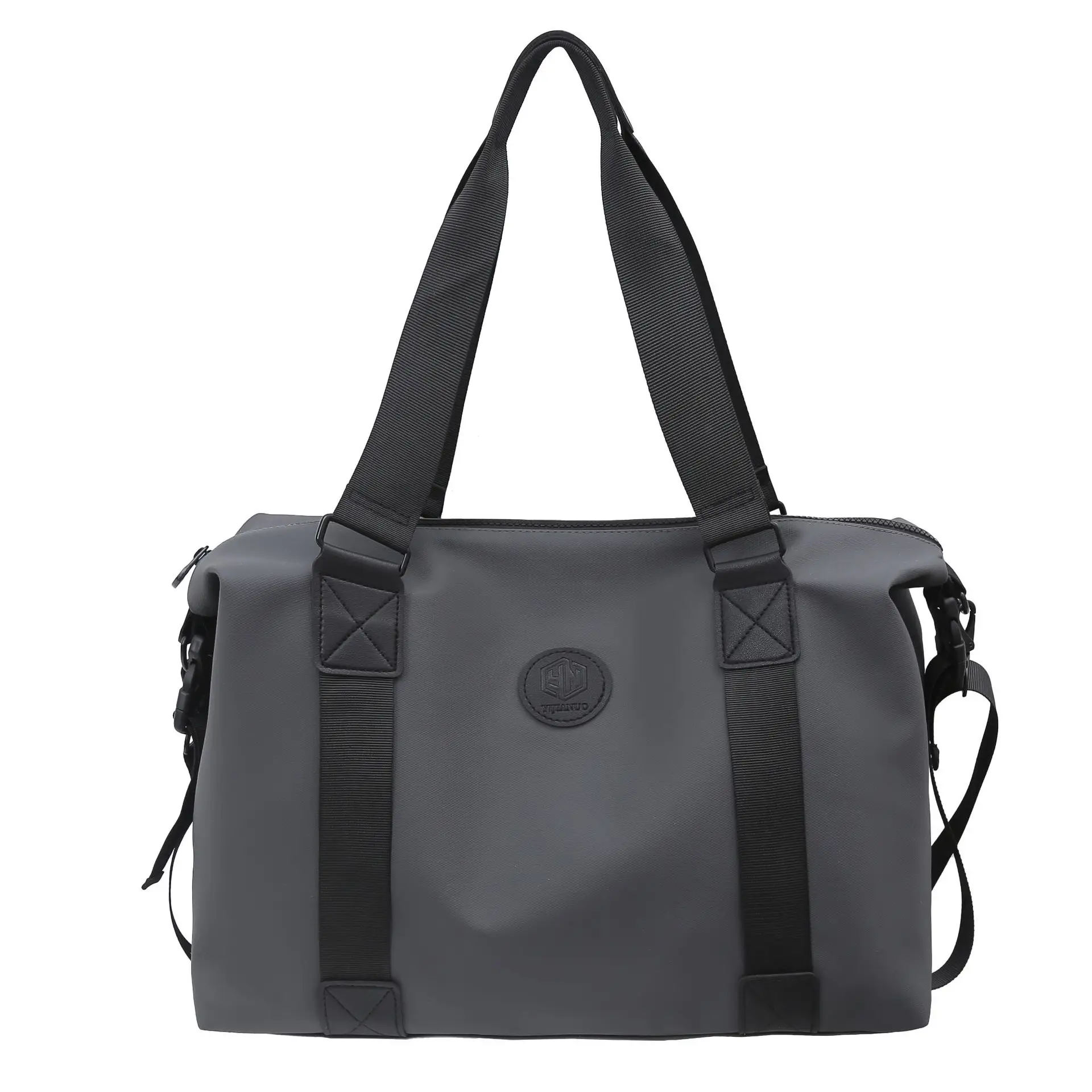 Lightweight Satchel Travel Bag Black Shoulder Crossbody Sports Storage - Image 4