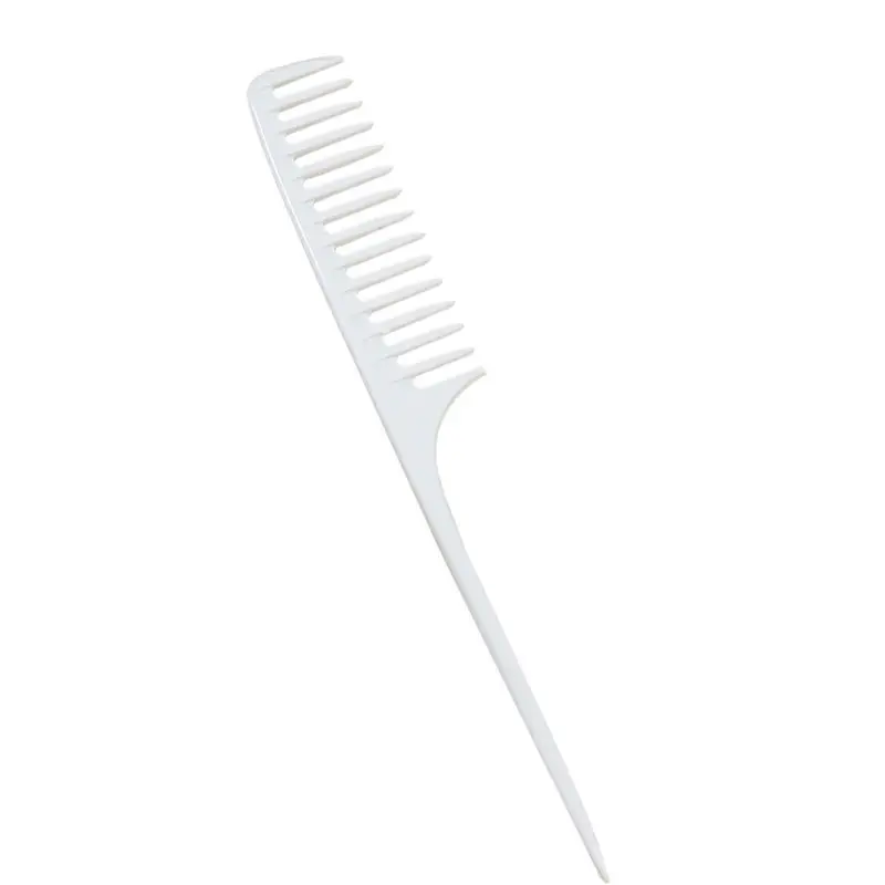 Wide-Tooth Pointed Tail Comb for Curly Hair — feature 7