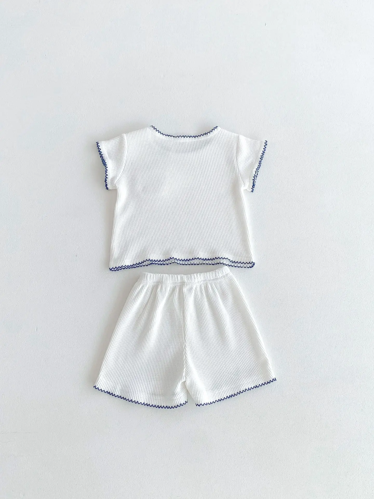 2024 Korean Style Boys White Bear Embroidered Suit — feature 19