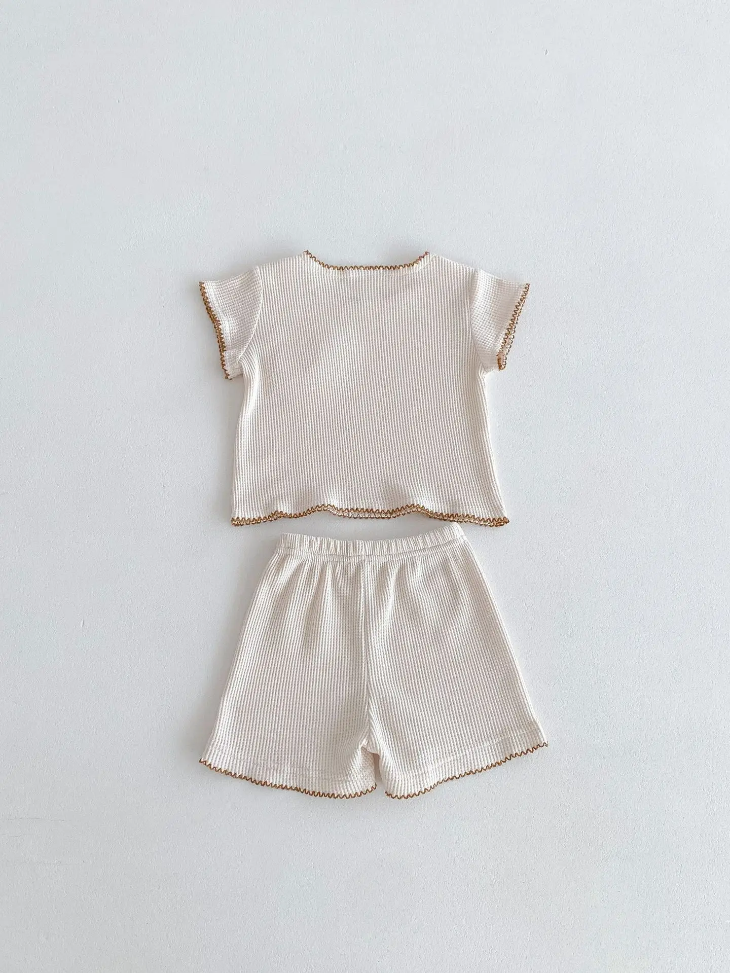 2024 Korean Style Boys White Bear Embroidered Suit — feature 24