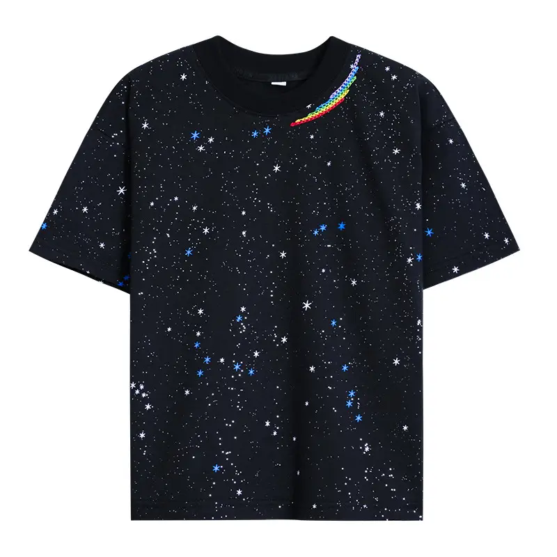 Boys Starry Sky T-Shirt 2026 Starry Blue Short Sleeve
