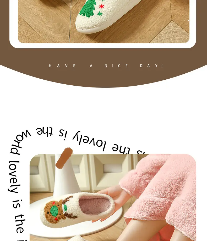 Cross-Border 2026 New Autumn and Winter Cotton Slippers, Comfortable Home Slippers with Evil Eye Design, Couple Style, Warm Indoor Slippers for Men and Women — feature 2