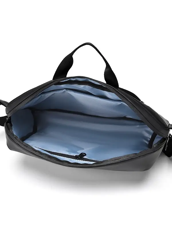 Men's Waterproof Crossbody Bag Large Capacity Black