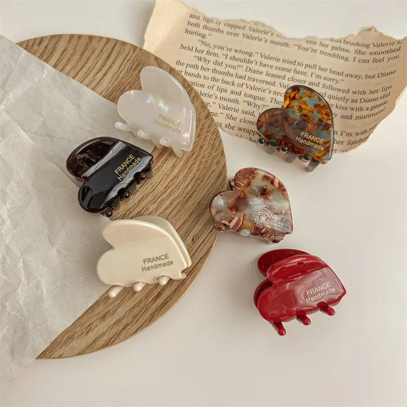 French Acetic Acid Hairpin Clip for Women Spring Summer - Image 13