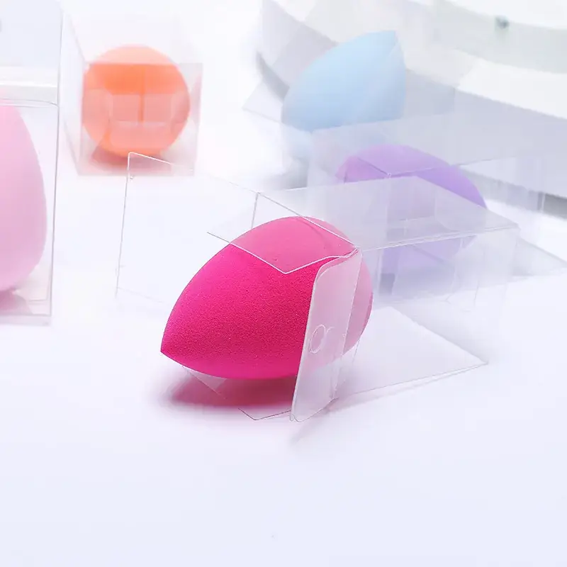 Pink Makeup Beauty Sponge Water Drop Gourd Shaped Non-Latex — feature 11