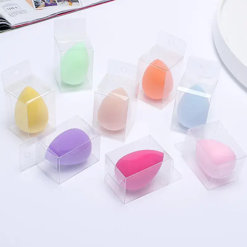 Pink Makeup Beauty Sponge Water Drop Gourd Shaped Non-Latex — feature 13