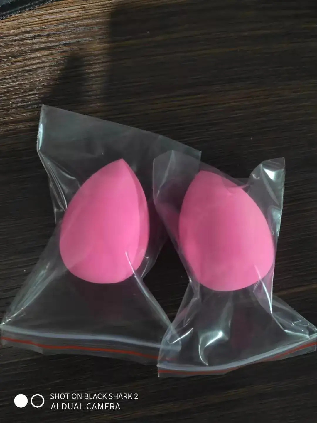 Pink Makeup Beauty Sponge Water Drop Gourd Shaped Non-Latex — feature 3