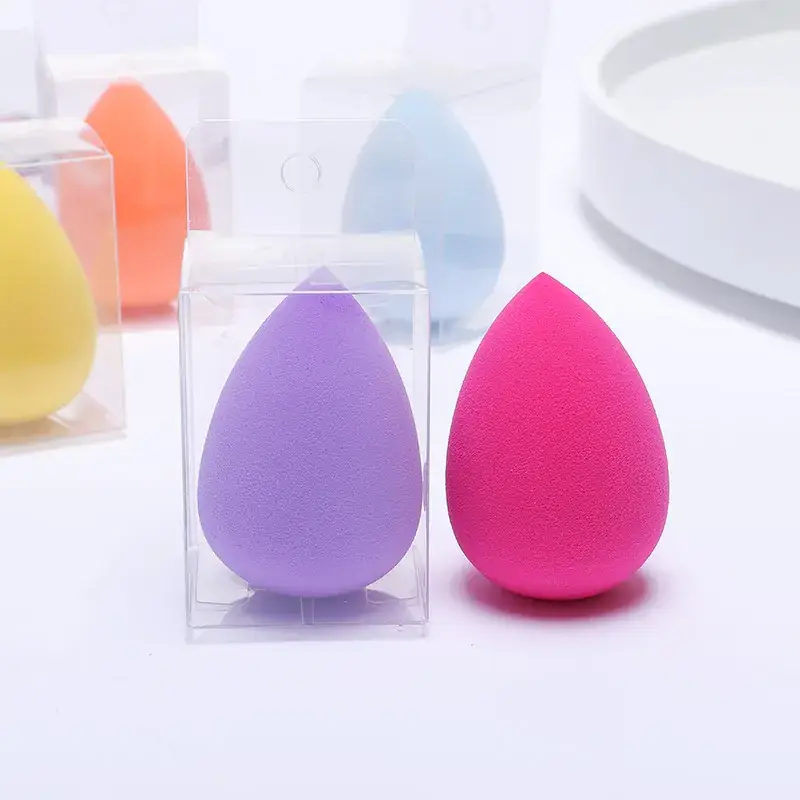 Pink Makeup Beauty Sponge Water Drop Gourd Shaped Non-Latex - Image 41