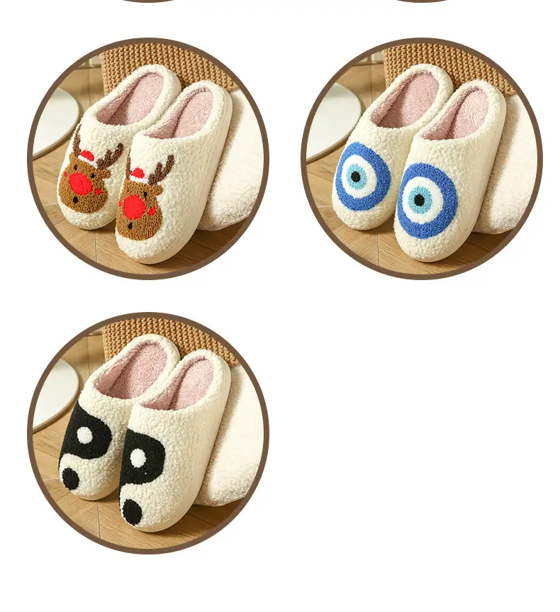 2024 Cartoon Cotton Slippers for Men Women — feature 8