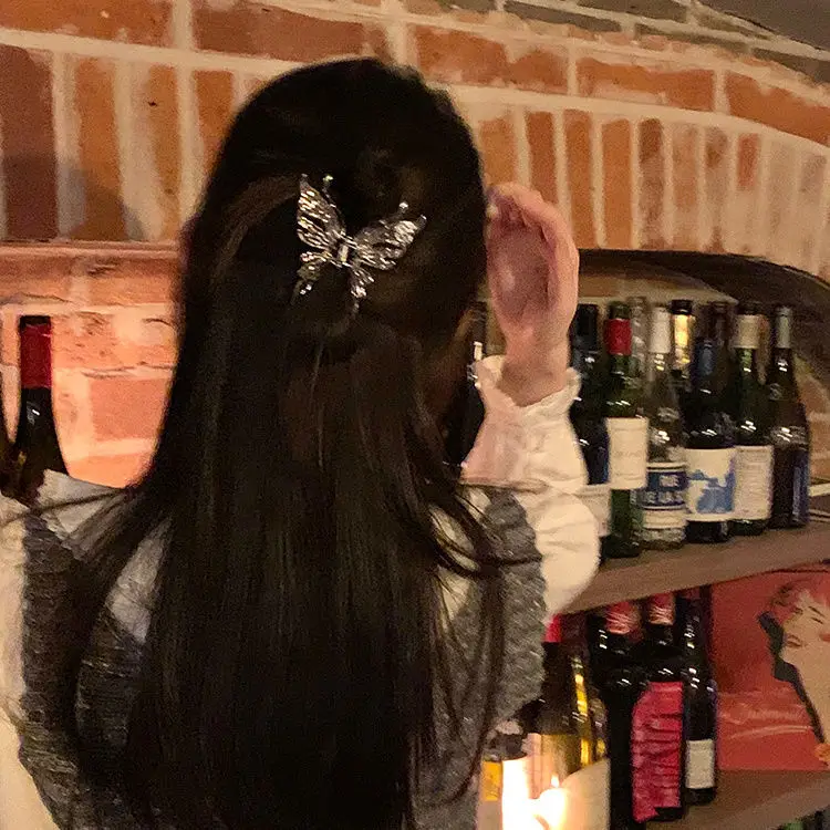 Liquid Butterfly Hair Clip for Women 2024 New
