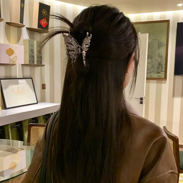 Liquid Butterfly Hair Clip for Women 2024 New