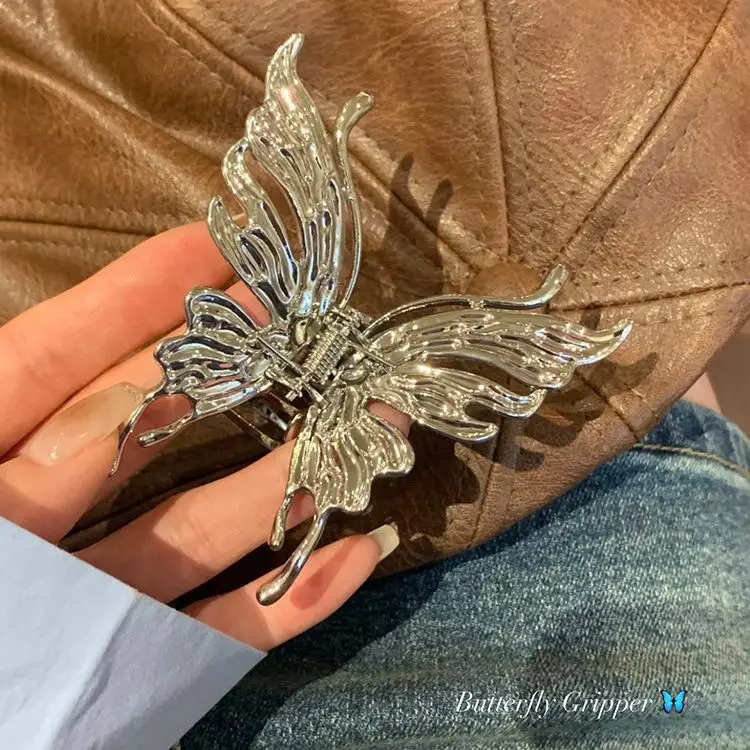 Liquid Butterfly Hair Clip for Women 2024 New