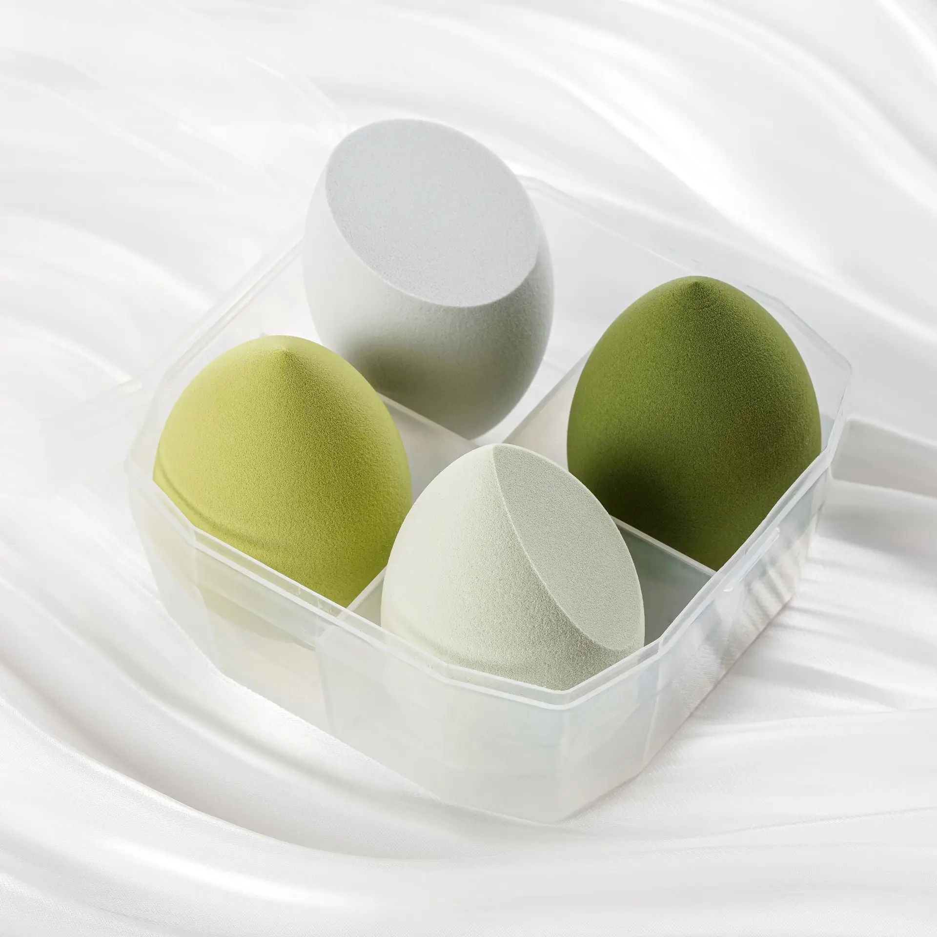 Patent Box 4 Puff Beauty Makeup Egg Air Cushion Powder Puff — feature 17