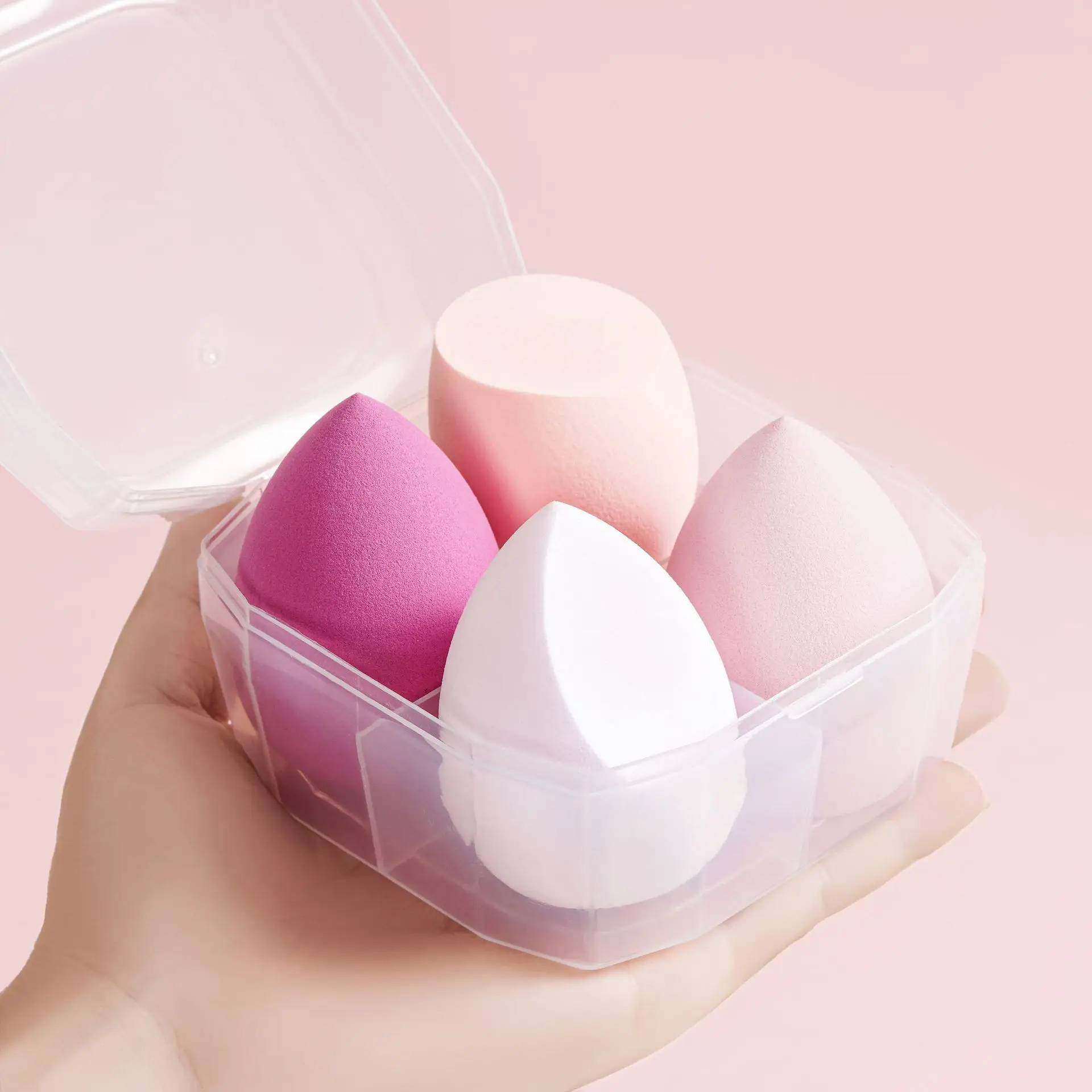 Patent Box 4 Puff Beauty Makeup Egg Air Cushion Powder Puff — feature 18