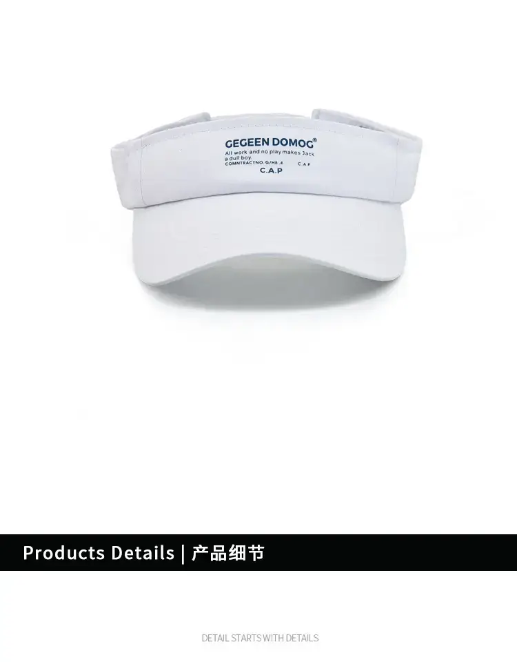 Women UV Sunscreen Cap Black 24H Quick Dry — feature 10