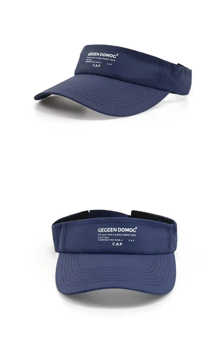Women UV Sunscreen Cap Black 24H Quick Dry — feature 6