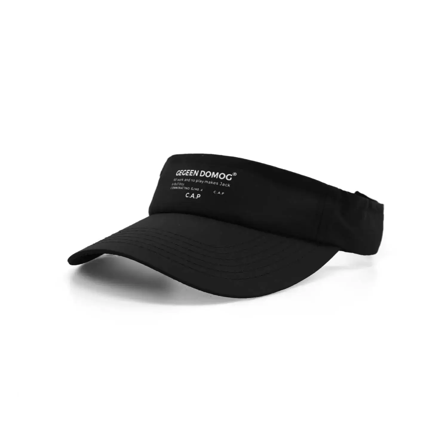 Women UV Sunscreen Cap Black 24H Quick Dry - Image 3