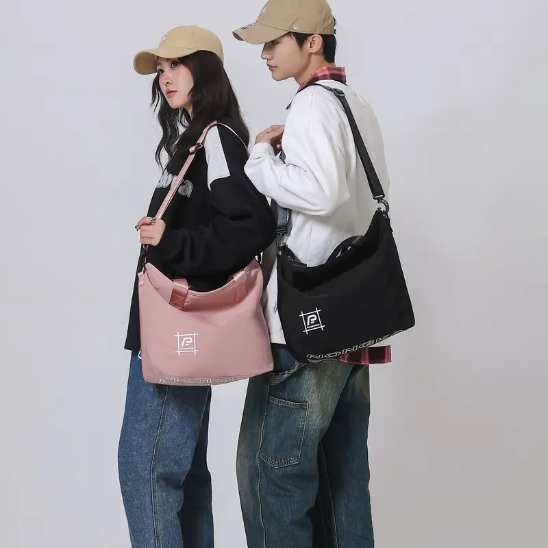 New Nylon Shoulder Bag Large Capacity for Men Women
