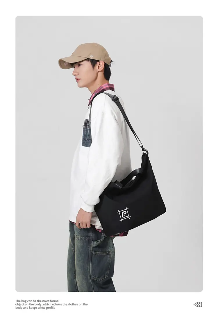 New Nylon Shoulder Bag Large Capacity for Men Women — feature 12