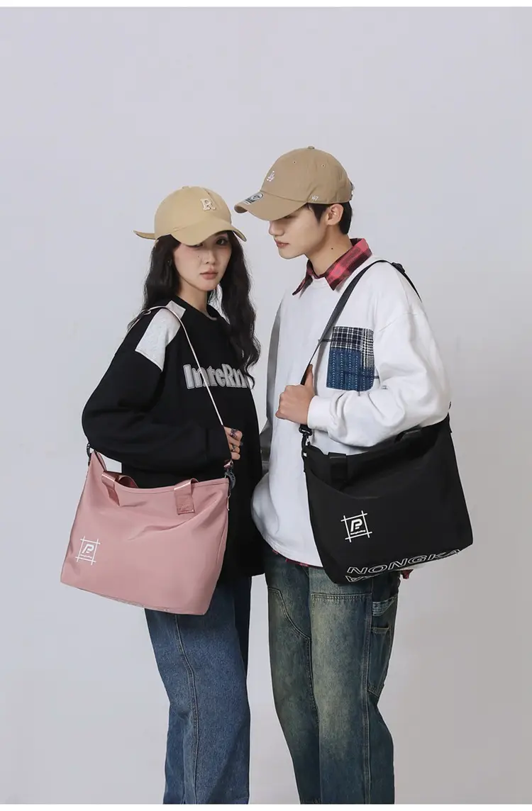 New Nylon Shoulder Bag Large Capacity for Men Women — feature 21