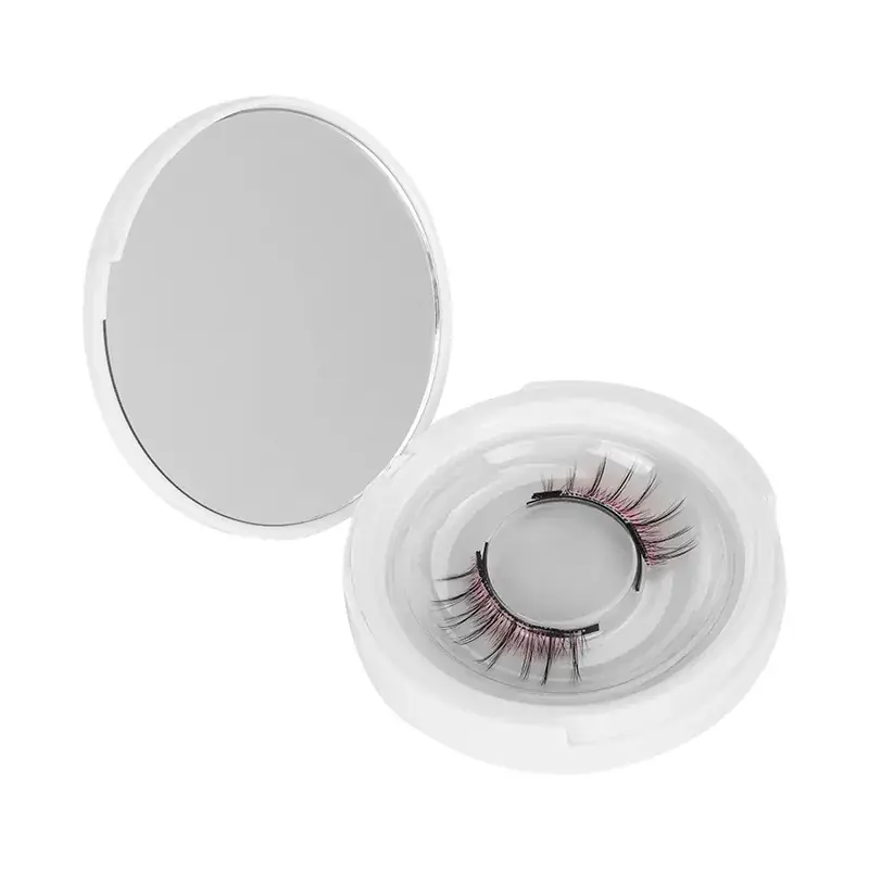 Magnetic False Eyelashes with Curler & Glue-Free Design