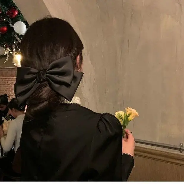 Big Bow Hair Ring for Girls Women's Marubeni Hair Accessory - Image 6