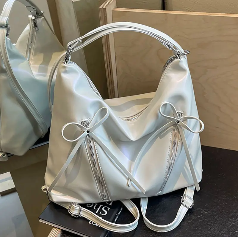 Women's Elegant Bow Bow Backpack Shoulder Bag - Image 5