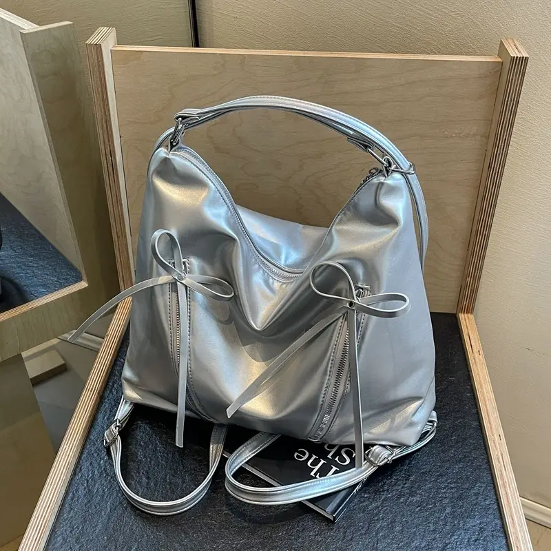 Women's Elegant Bow Bow Backpack Shoulder Bag - Image 6