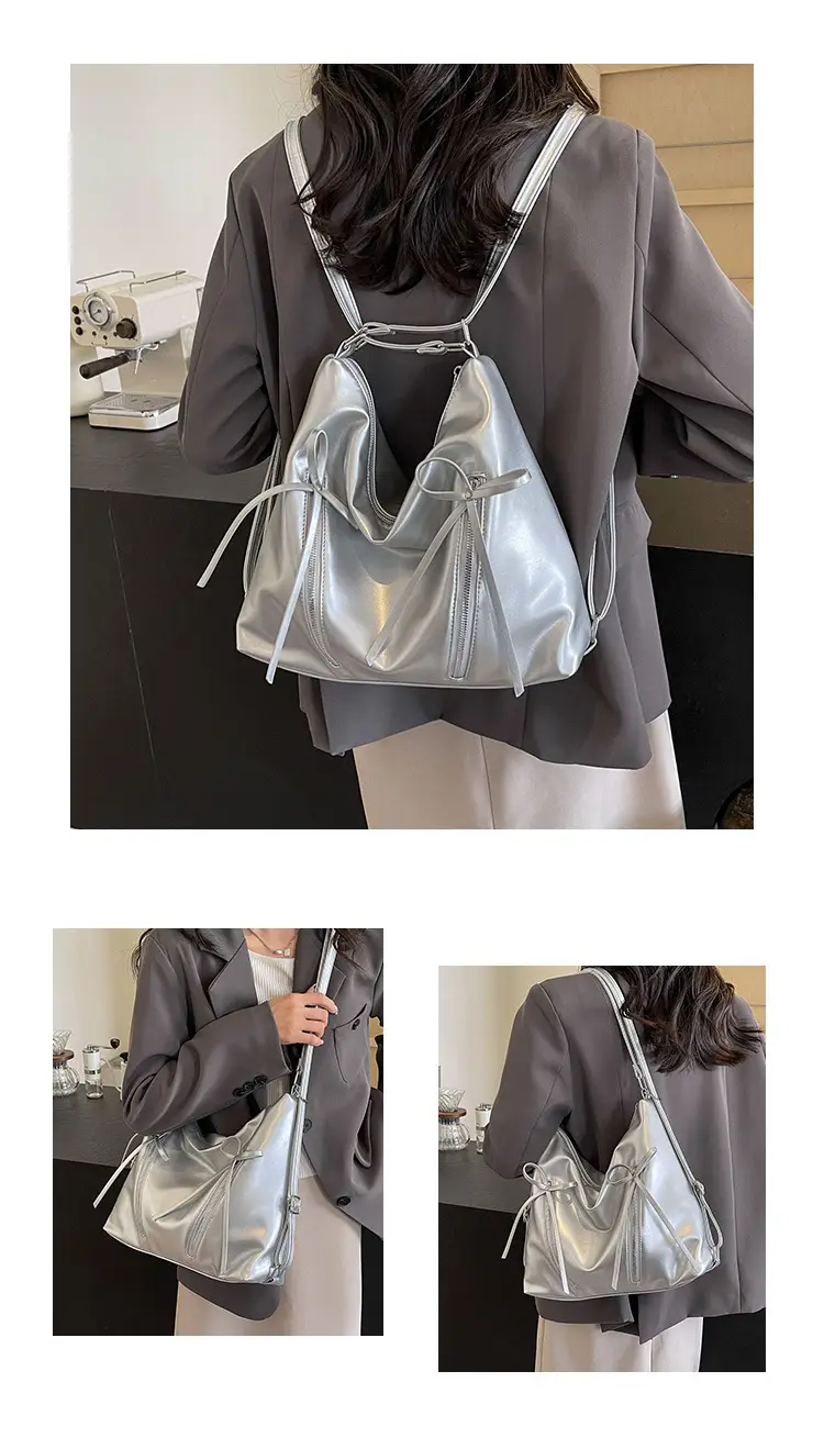 Women's Elegant Bow Bow Backpack Shoulder Bag — feature 12