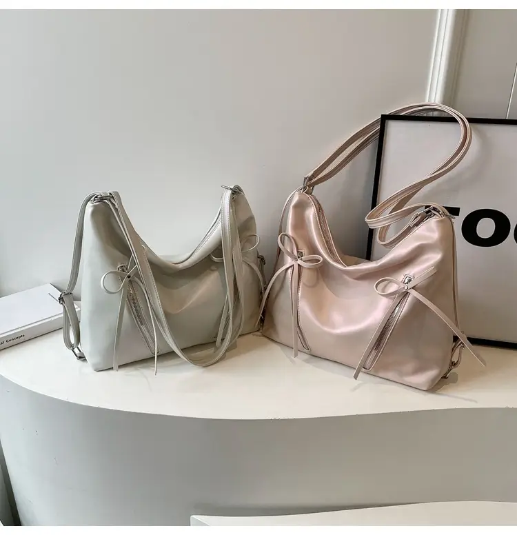 Women's Elegant Bow Bow Backpack Shoulder Bag — feature 14