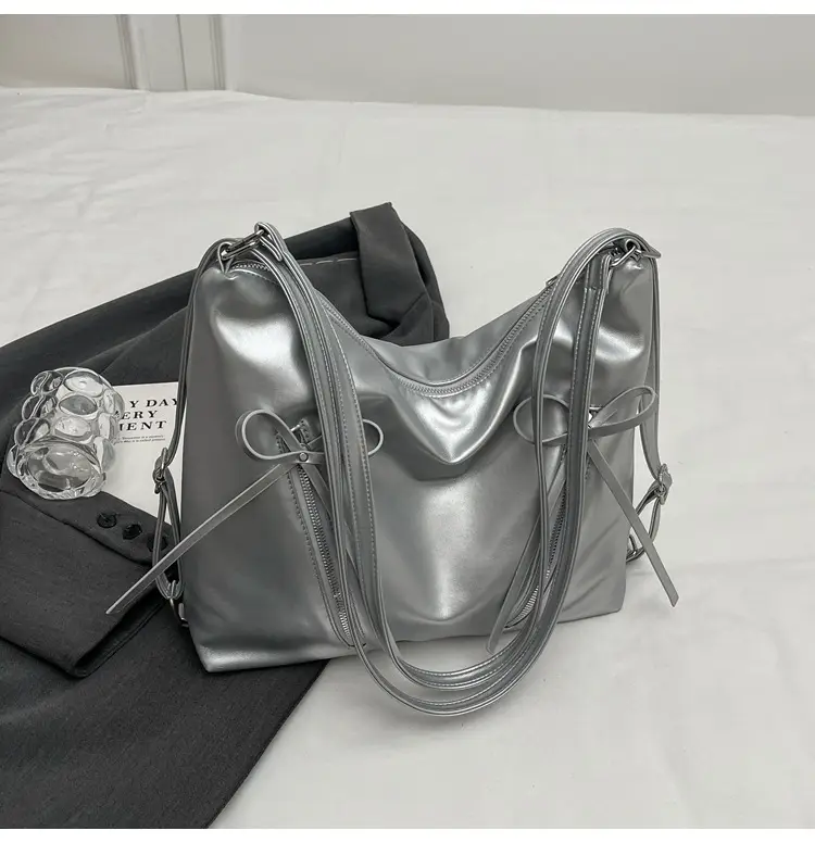 Women's Elegant Bow Bow Backpack Shoulder Bag — feature 18
