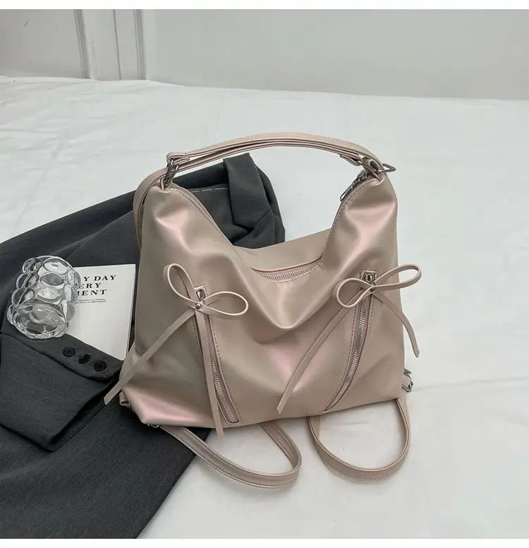 Women's Elegant Bow Bow Backpack Shoulder Bag — feature 20