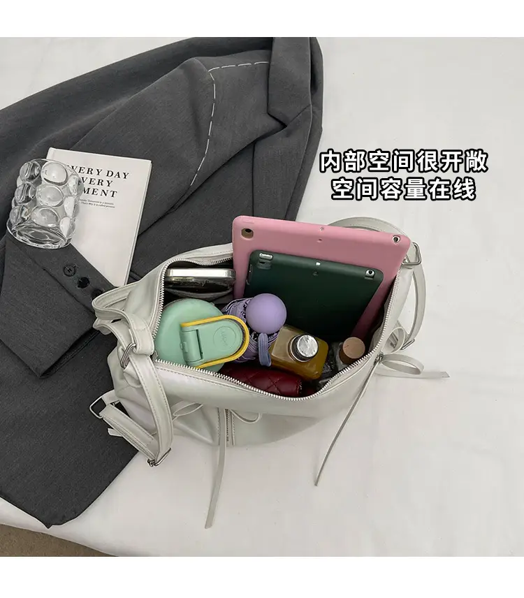 Women's Elegant Bow Bow Backpack Shoulder Bag — feature 7